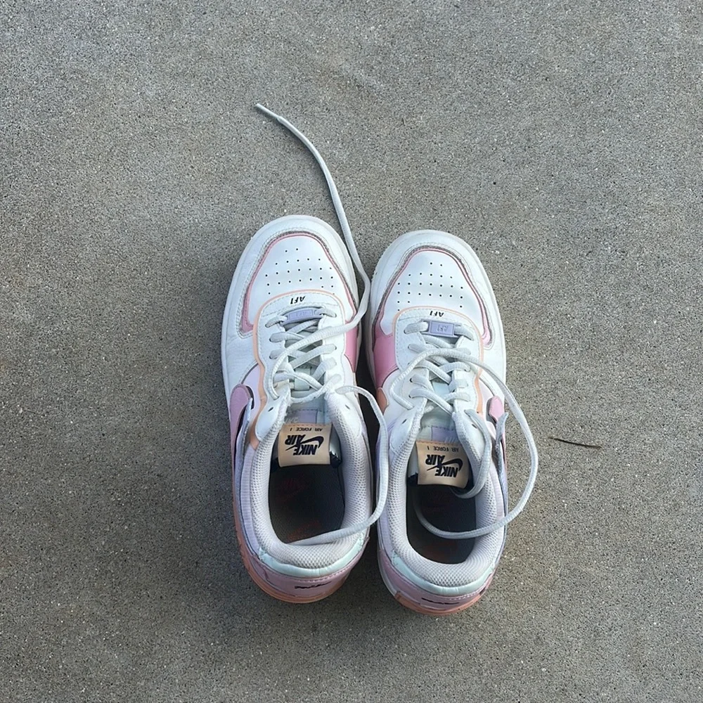 Nike shadow Air Force ones - Picture 1 of 4